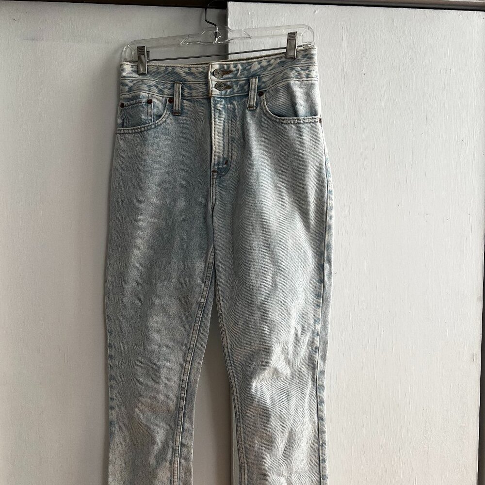 Abercrombie Light Wash Jeans High Rise Size 2